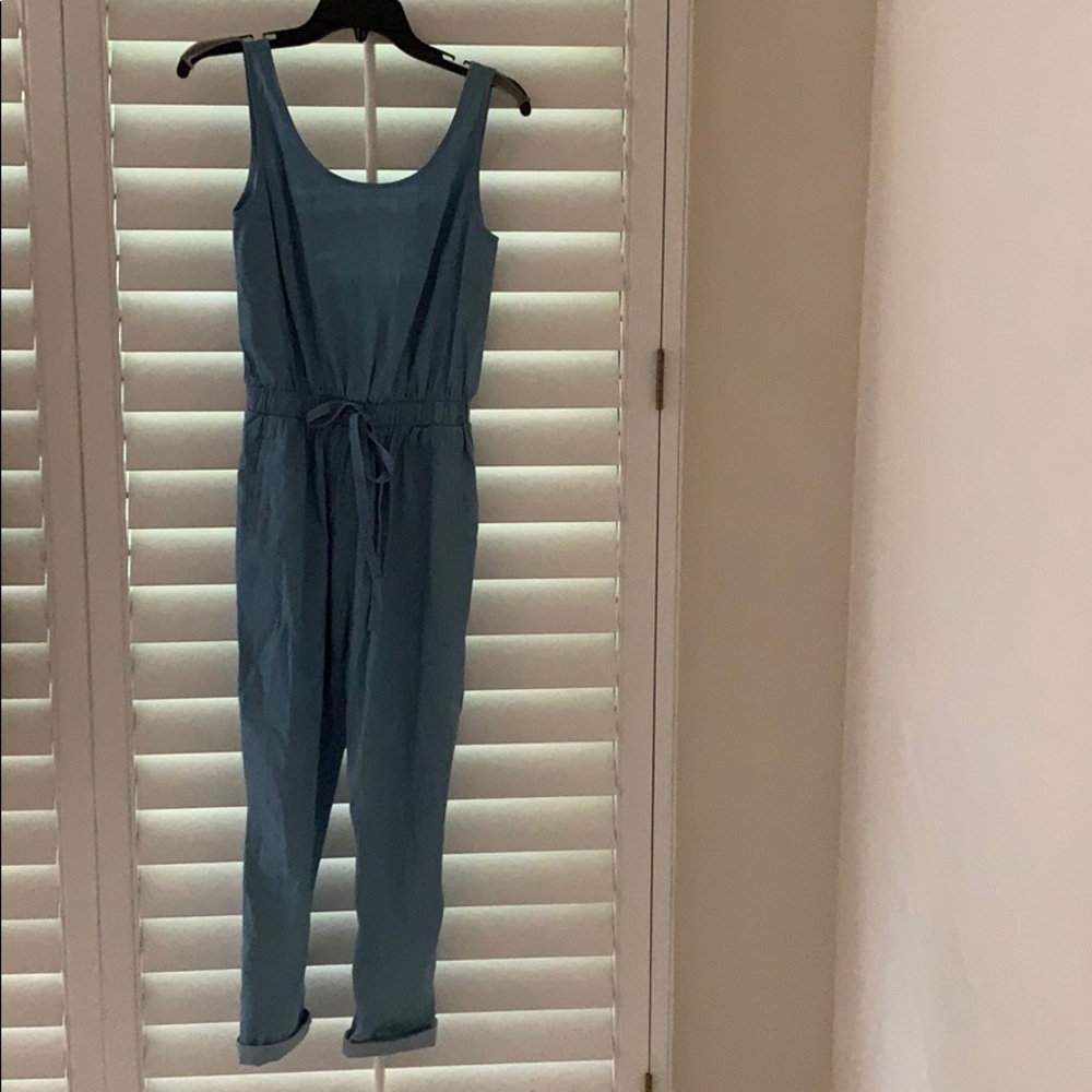Light blue pant jumpsuit